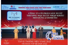 MiYoung Cosmetic - TOP 10 Thương hiệu hàng đầu Việt Nam 2022